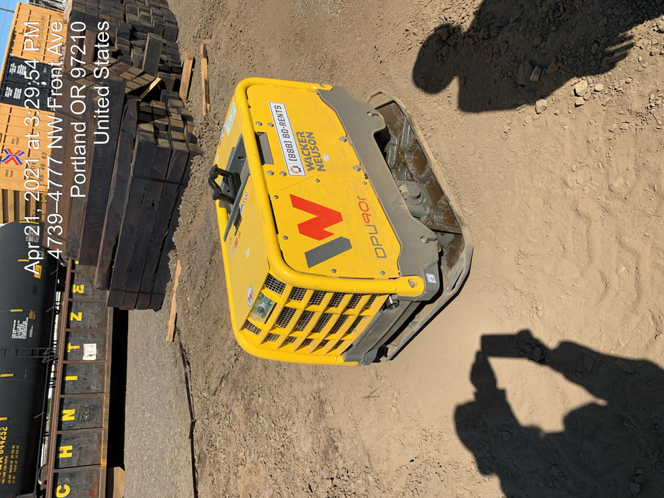 2021 Wacker Neuson DPU90r Vibration plate DPU 90rLem770