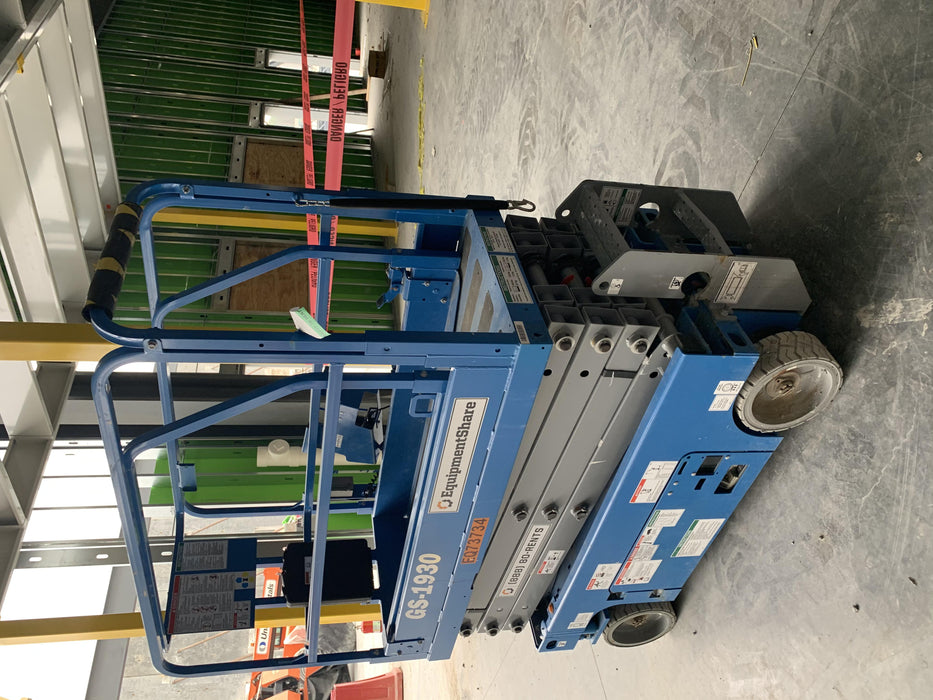 2020 Genie GS-1930 Fixed rails with chain entry gate - Pre A92.20