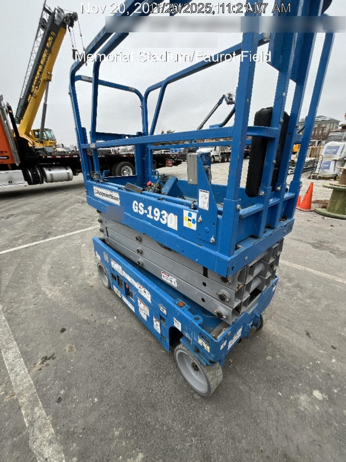 2018 Genie GS-1930 Genie GS-1930 w/Fixed Rail, Chain Entry