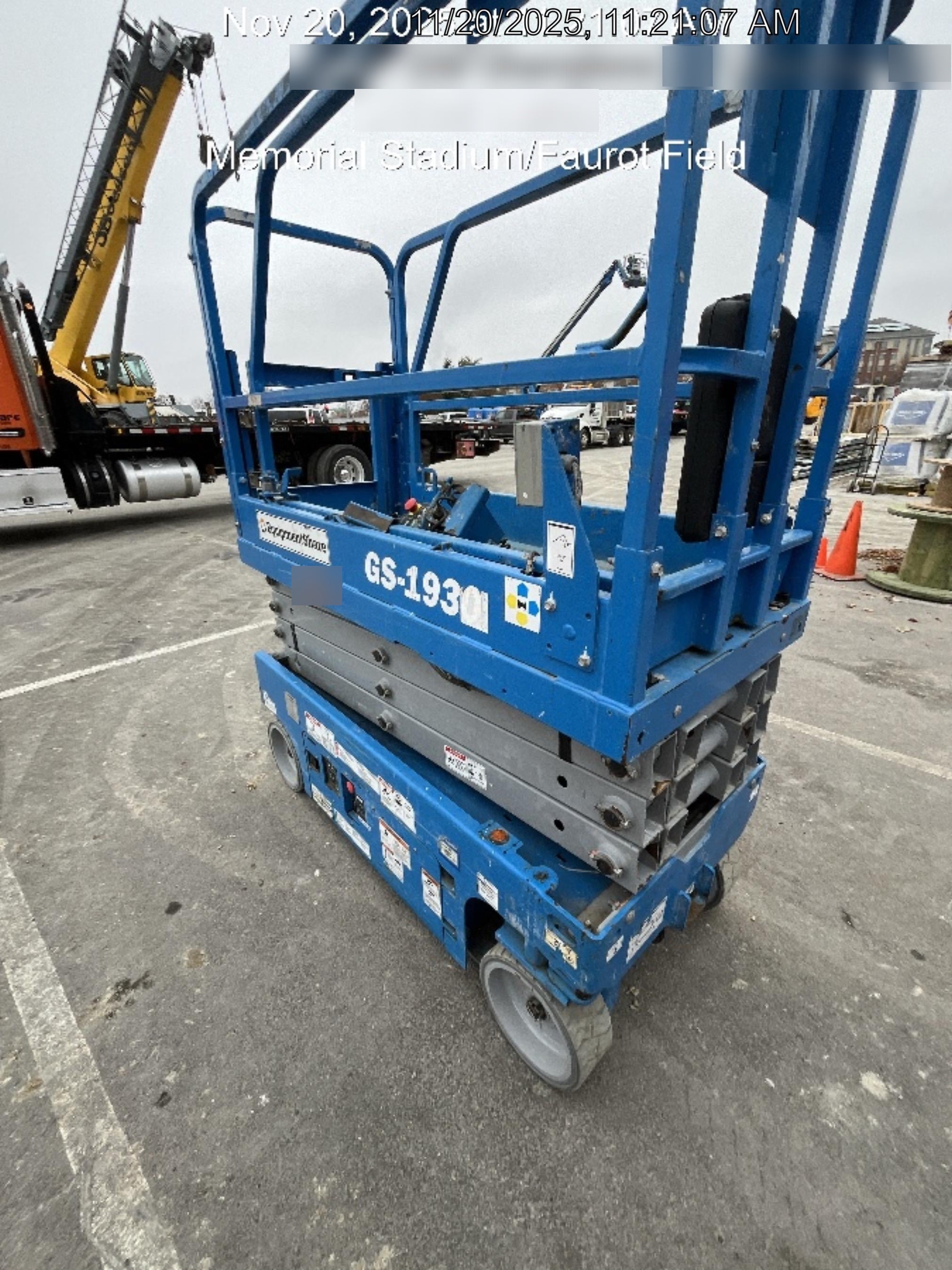 2018 Genie GS-1930 Genie GS-1930 w/Fixed Rail, Chain Entry