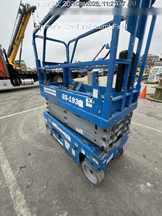 2018 Genie GS-1930 Genie GS-1930 w/Fixed Rail, Chain Entry