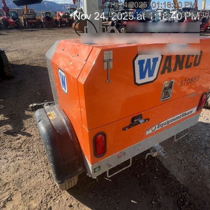 2023 Wanco WLTT-4MM4K Diesel, Deep Sea Controller, Shore Power Plug, Auto Start, (4) 350W LED Floodlights, 4kW Generator, 60 Gal Fuel Tank, 2" Ball, T3
