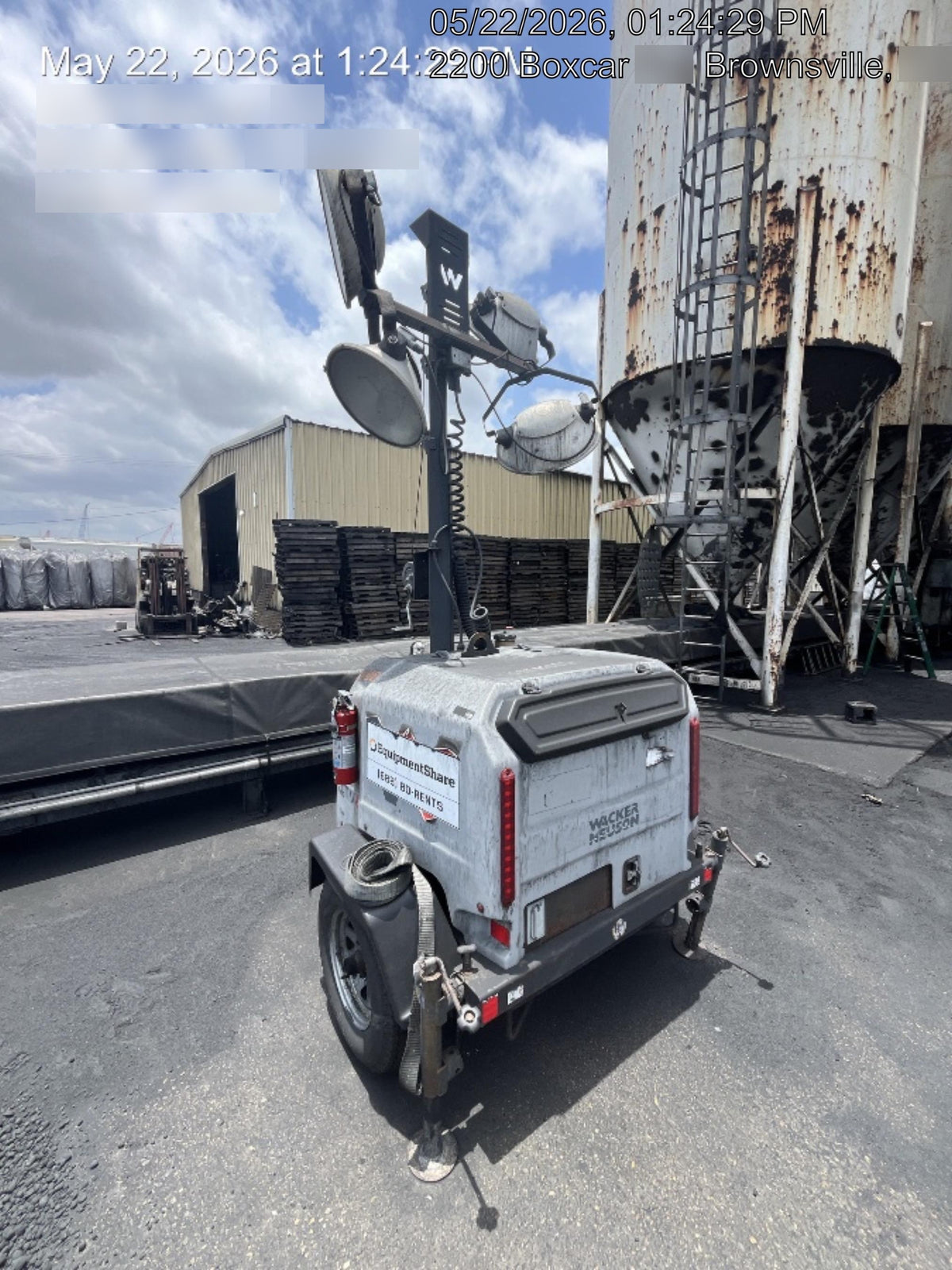 2020 Wacker Neuson LTV6L Standard Metal Halide Light Tower