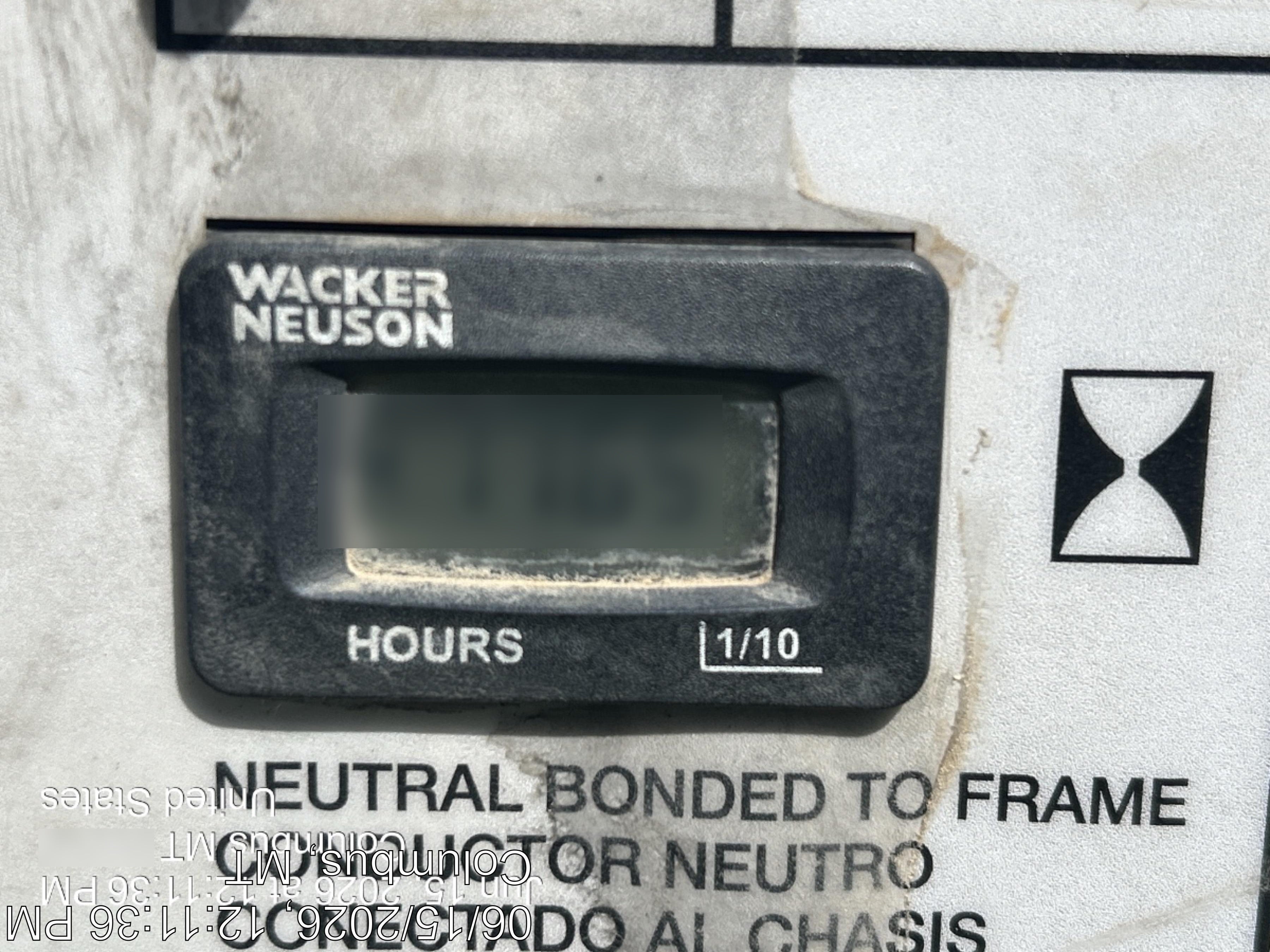 Wacker Neuson LTV6K-MH Wacker Neuson LTV6K Towable Light Tower