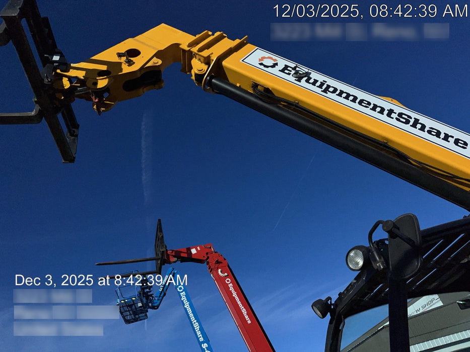 2020 JCB 510-56 Canopy, Solid Tires, Work Lights, Beacon, Aux Hydraulics, Back up Alarm, Lifting Eye, ES Decals