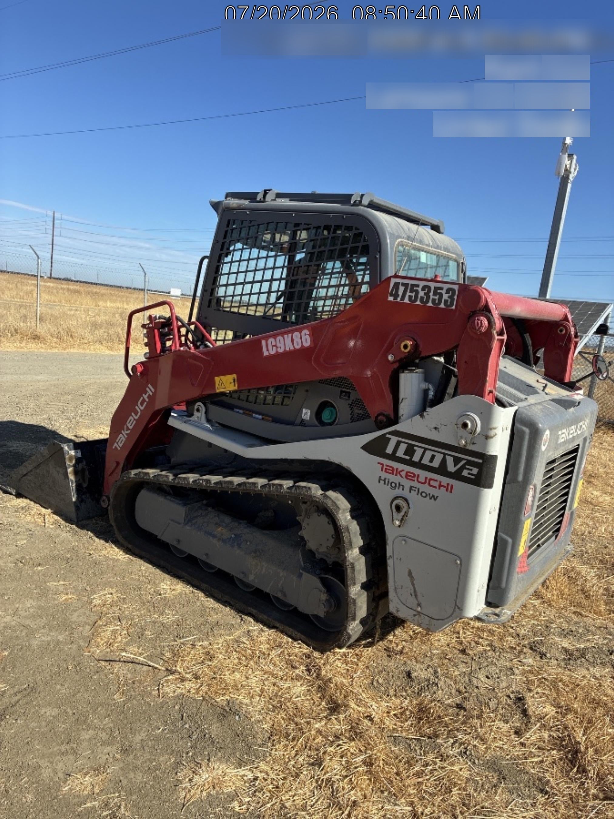2024 TAKEUCHI TL10V2-CRH