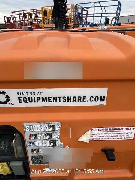 2023 Generac MLT2 Diesel, Flex Switch 120V Input, Powerzone Controller, (4) 320W LED Lights, 4kW Generator, 39.9 Gal Fuel Tank, 2" Ball, T3
