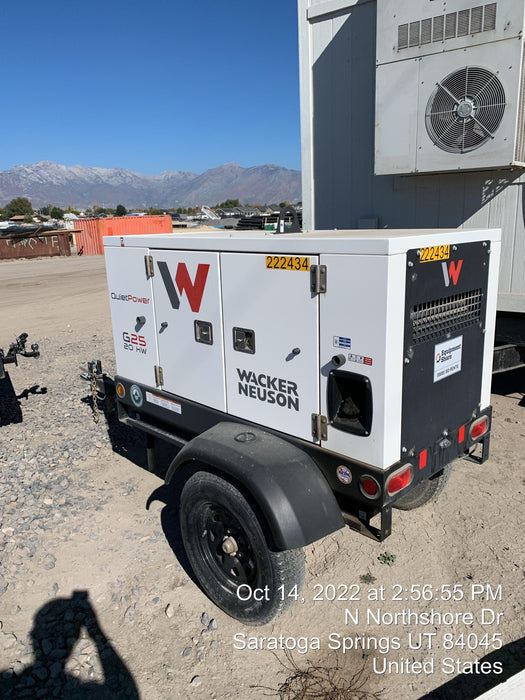 2022 WACKER NEUSON G25