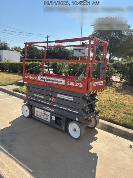 2017 Skyjack SJIII-3226 Skyjack SJ3226, Trojan Battery Set, Extended Warranty 5yr/5k hr