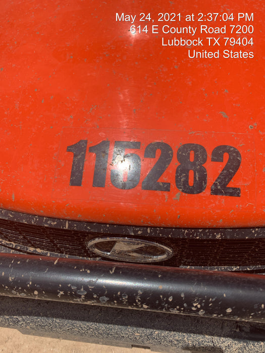 Kubota RTV-X1140W-H Kubota RTVX1140WH 4wd Utility Cart, LED Strobe, Windshield Tempered Glass, Plastic Canopy, Wire Harness Kit, Backup Alarm