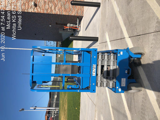 2020 Genie GS-1930 Fixed rails with chain entry gate - Pre A92.20