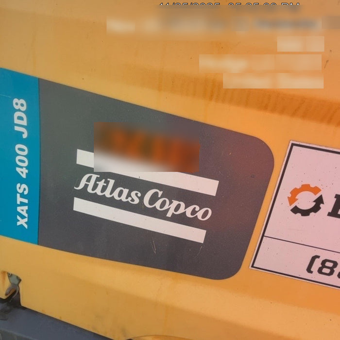 2020 ATLAS COPCO XATS 400 PFF