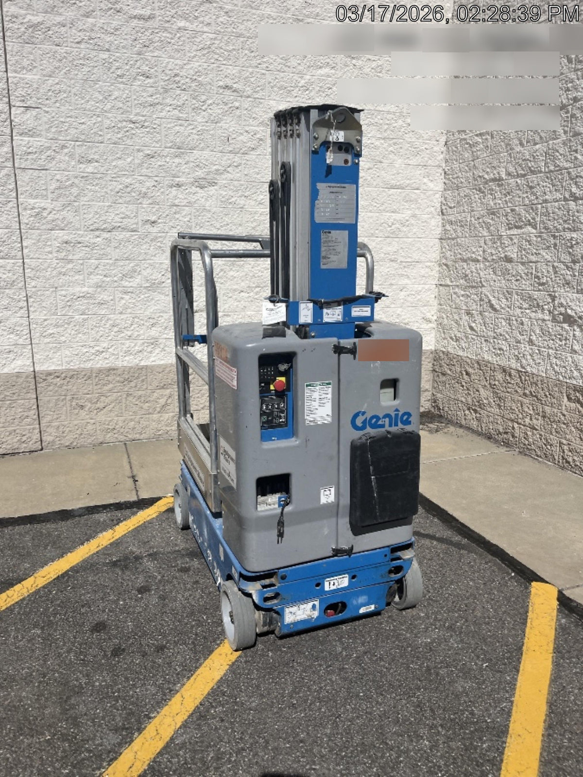 2019 GENIE GR-20