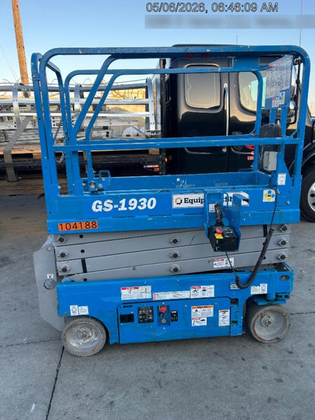 2020 Genie GS-1930 Standard Machine, 800W Inverter