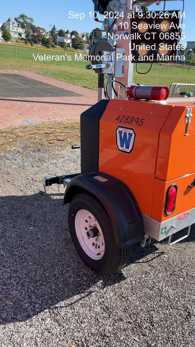 2024 Wanco WLTT-4MM4K Diesel, Deep Sea Controller, Shore Power Plug, Auto Start, (4) 350W LED Floodlights, 4kW Generator, 60 Gal Fuel Tank, 2" Ball, T3