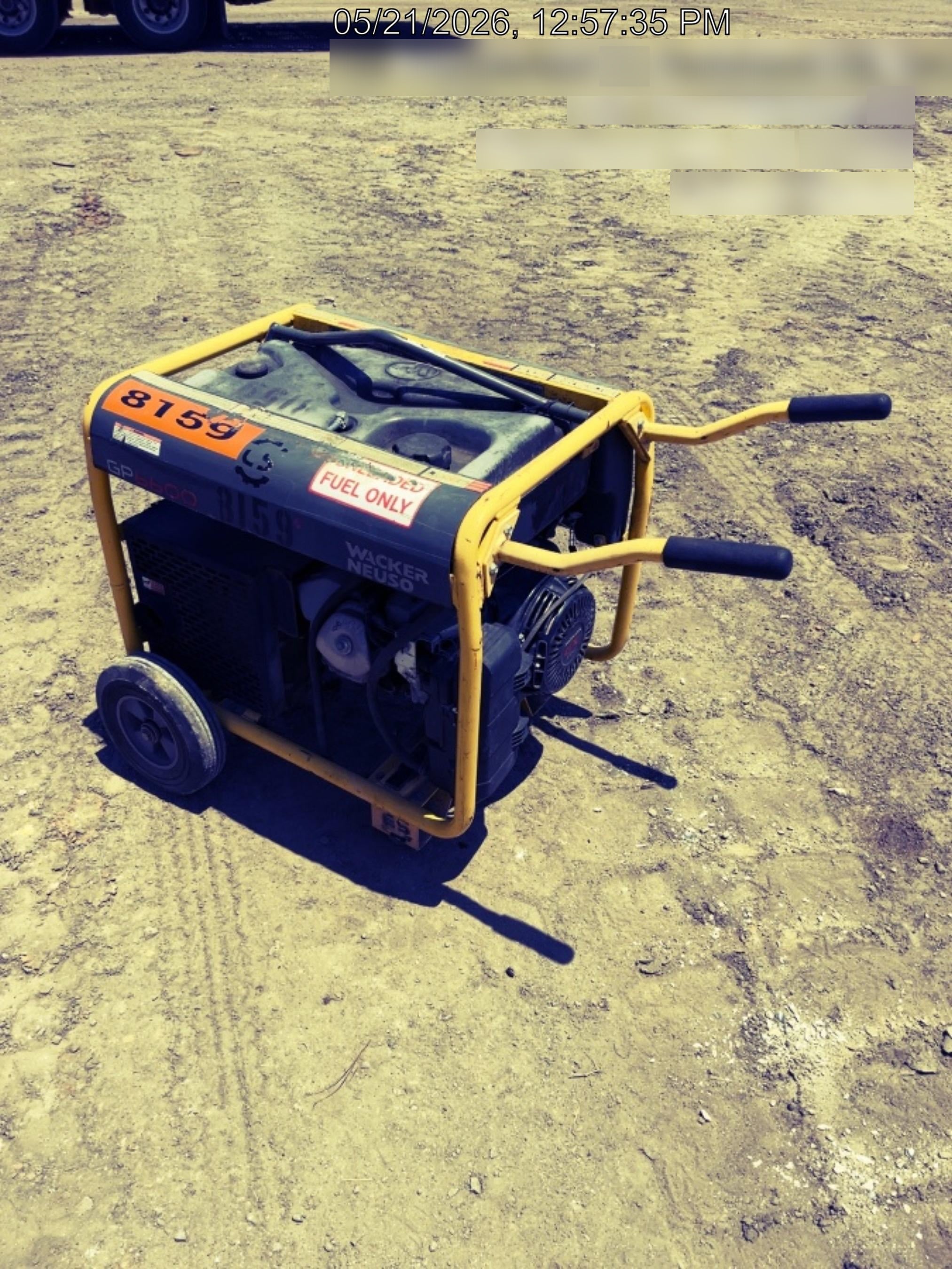 2018 WACKER NEUSON GP6600A