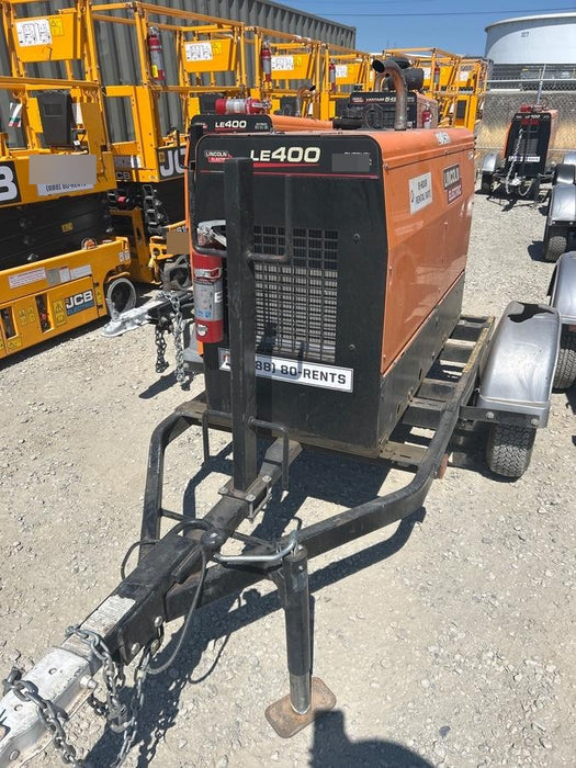 2022 Lincoln Electric LE400 Kubota V1505, Trlr, Cable Rack, Light Kit, ES Decals, T3