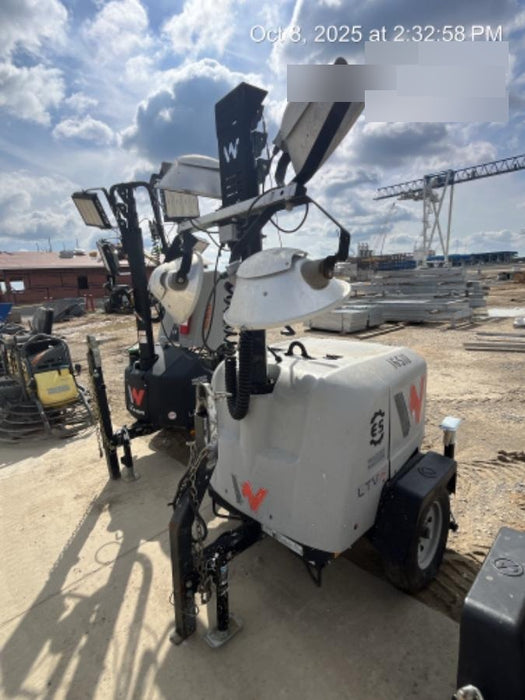 2018 Wacker Neuson LTV6L-MH Wacker Neuson LTV6L Mobile Light Tower w/Fuel Level Sensor Installed