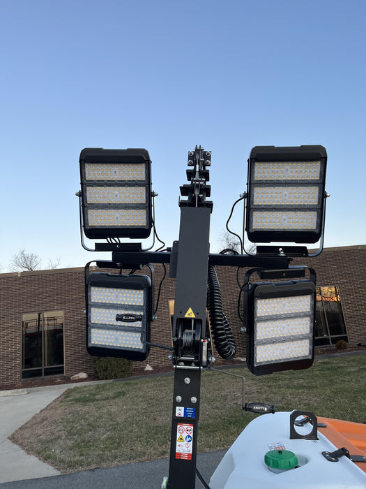 2023 Generac MLT2 Diesel, Flex Switch 120V Input, Powerzone Controller, 
(4) 320W LED Lights, 4kW Generator, 39.9 Gal Fuel Tank, 2" Ball, T3