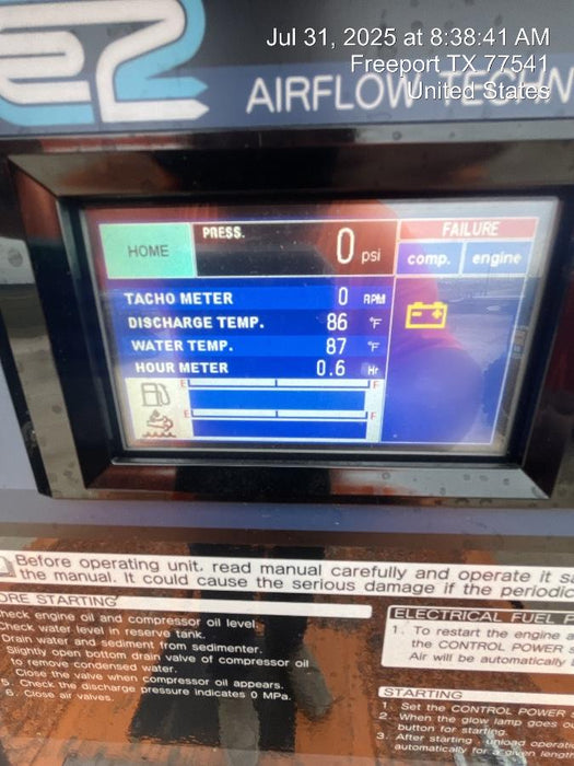 2025 AIRMAN PDSF375DP-6E1