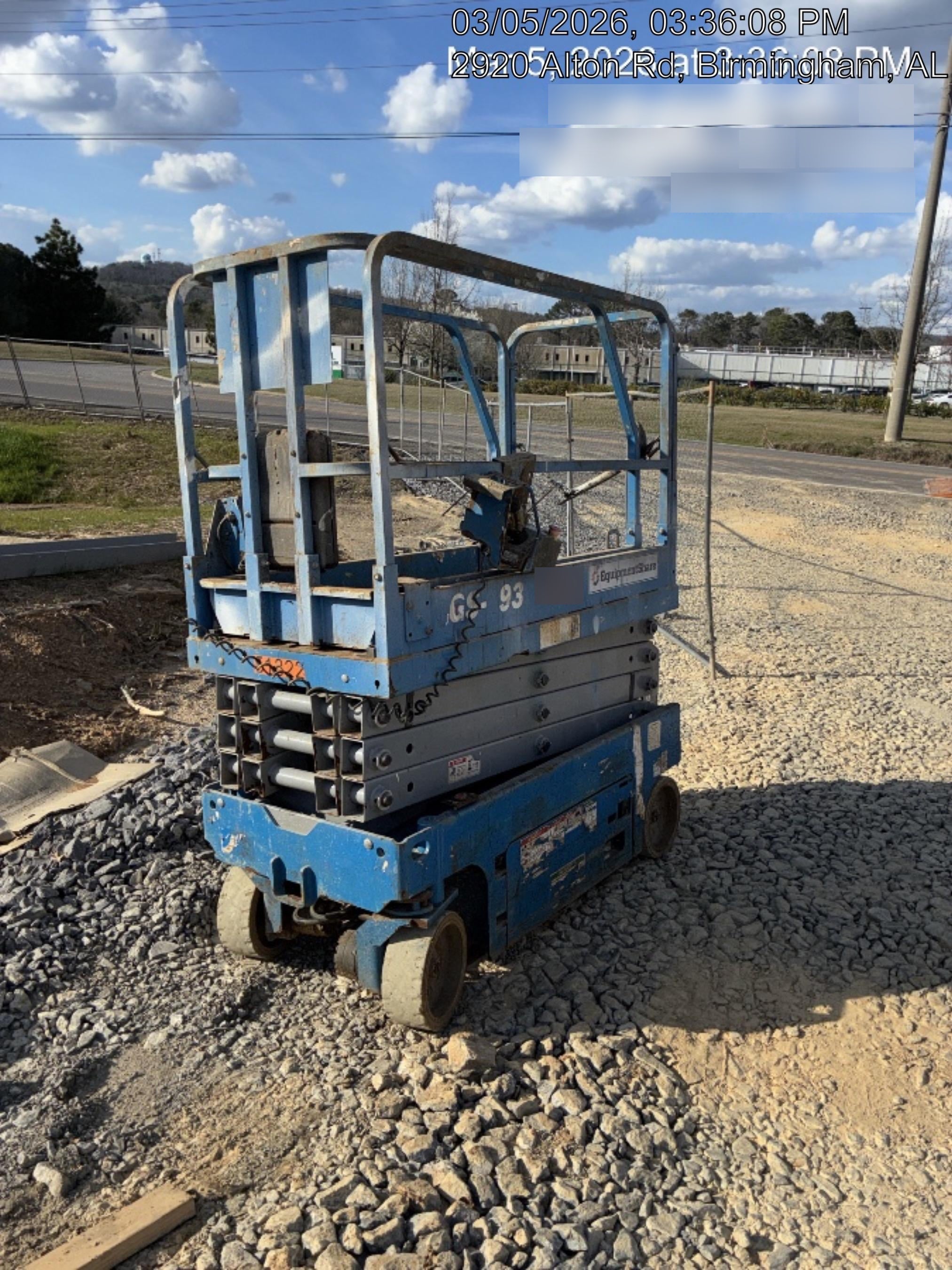 2019 Genie GS-1930 Fixed Rails with Chain Entry