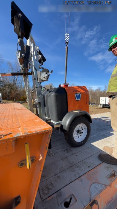 2024 Wanco WLTT-4MM4K Diesel, Deep Sea Controller, Shore Power Plug, Auto Start, (4) 350W LED Floodlights, 4kW Generator, 60 Gal Fuel Tank, 2" Ball, T3