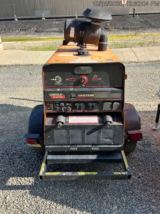 2021 Lincoln Electric Vantage 549X Ready Pak 3, ORANGE (includes trailer, cable rack, fender light kit)