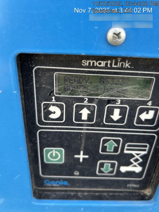 2020 Genie GS-3232 Standard, Folding half height swing gate, 800W Inverter