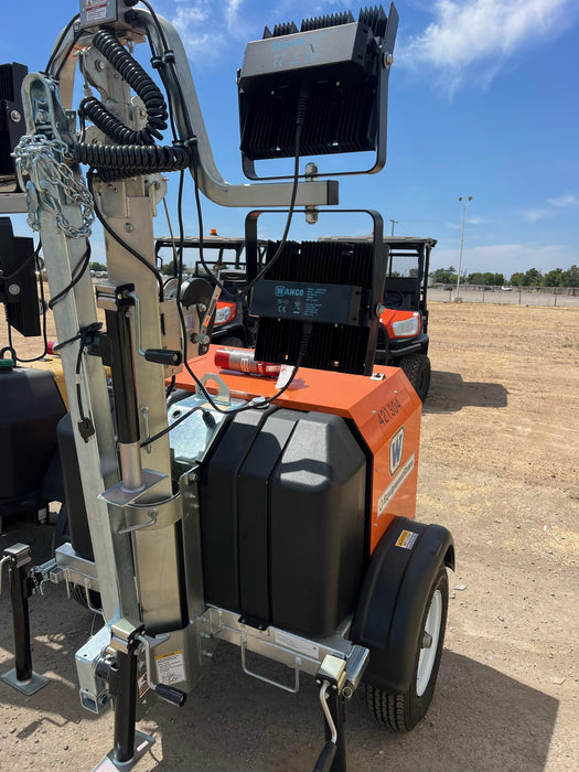 2024 Wanco WLTT-4MM4K Diesel, Deep Sea Controller, Shore Power Plug, Auto Start, (4) 350W LED Floodlights, 4kW Generator, 60 Gal Fuel Tank, 2" Ball, T3