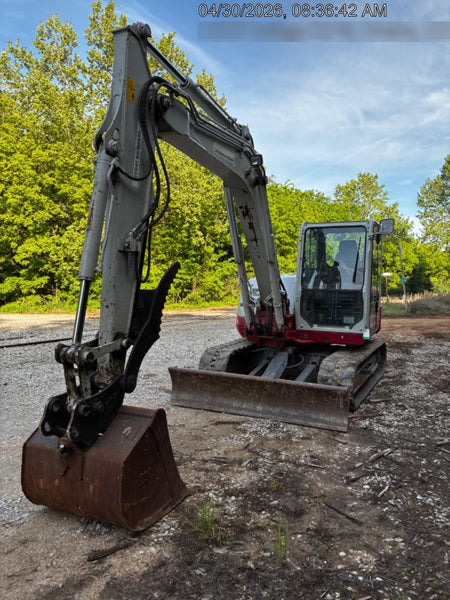 2019 Takeuchi TB290 Takeuchi TB290 Cab/Heat/AC w/Rubber Tracks, Auxiliary Hydraulics, Dozer Blade, Manual QC, 18/24/36" Buckets, Hydraulic Thumb Installed