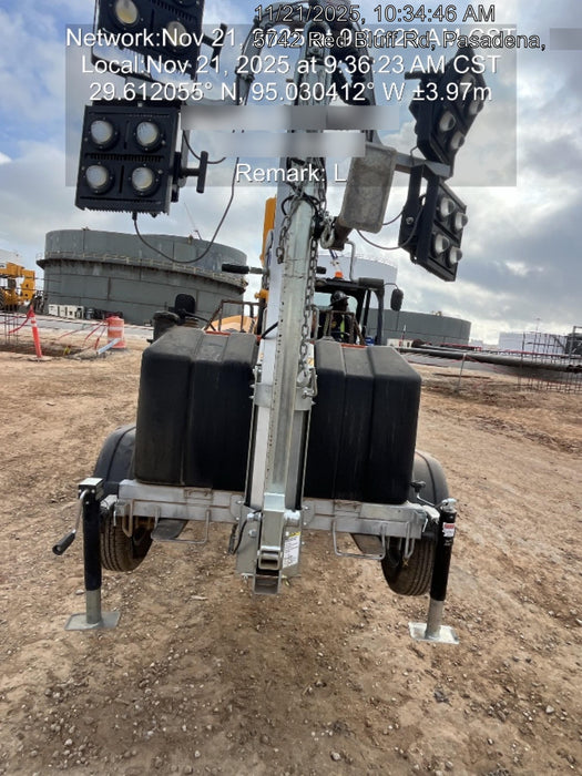 2024 Wanco WLTT-4MM4K Diesel, Deep Sea Controller, Shore Power Plug, Auto Start, (4) 350W LED Floodlights, 4kW Generator, 60 Gal Fuel Tank, 2" Ball, T3