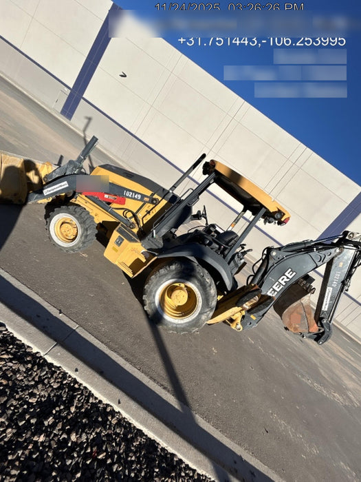 2020 John Deere 310LEP Canopy, 4WD, Standard Stick, Pilot Controls, 2 Way Hydraulics, TAG Manual QC