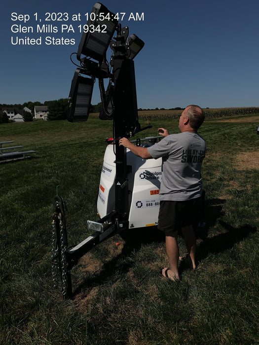 2023 Generac MLT2 Diesel, Flex Switch 120V Input, Powerzone Controller, (4) 320W LED Lights, 4kW Generator, 39.9 Gal Fuel Tank, 2" Ball, T3