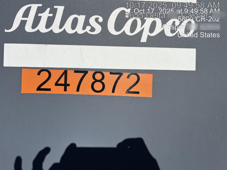 2022 ATLAS COPCO QAS 125