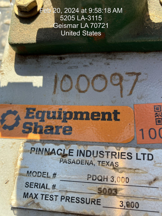 2020 PINNACLE PDQH-3000