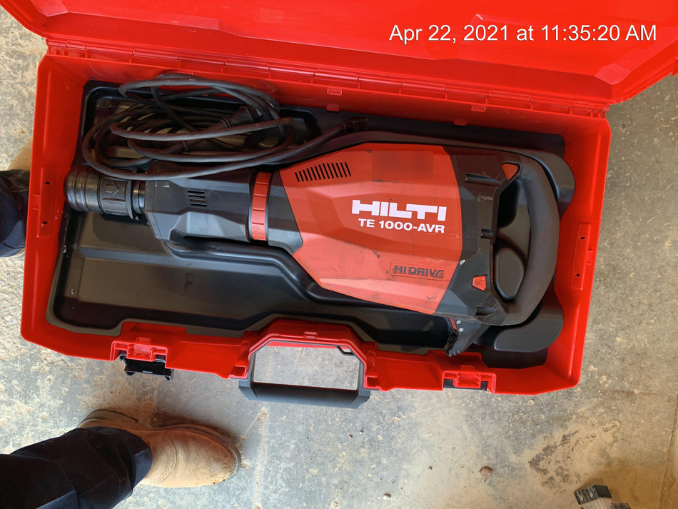 2019 HILTI TE 1000-AVR