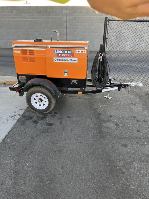 2022 Lincoln Electric LE400 Kubota V1505, Trlr, Cable Rack, Light Kit, ES Decals, T3