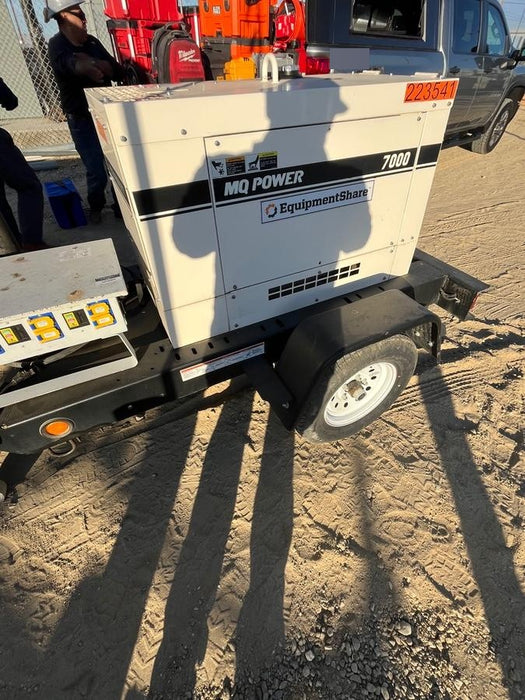 2022 Multiquip DA7000SSA3 Kubota Diesel, Trailer Mounted Package