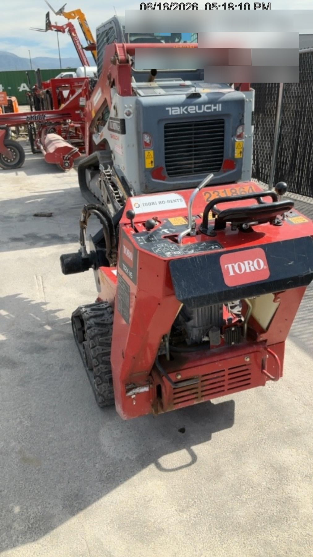 2022 TORO TRX-16