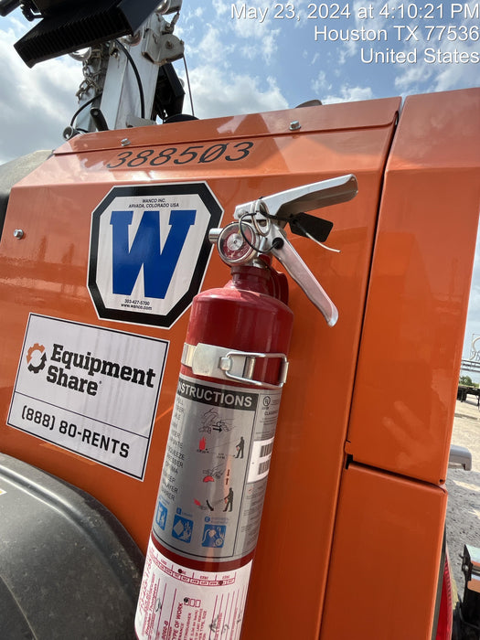 2024 Wanco WLTT-4MM4K Diesel, Deep Sea Controller, Shore Power Plug, Auto Start, (4) 350W LED Floodlights, 4kW Generator, 60 Gal Fuel Tank, 2" Ball, T3