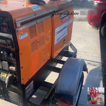 2022 Lincoln Electric LE400 Kubota V1505, Trlr, Cable Rack, Light Kit, ES Decals, T3