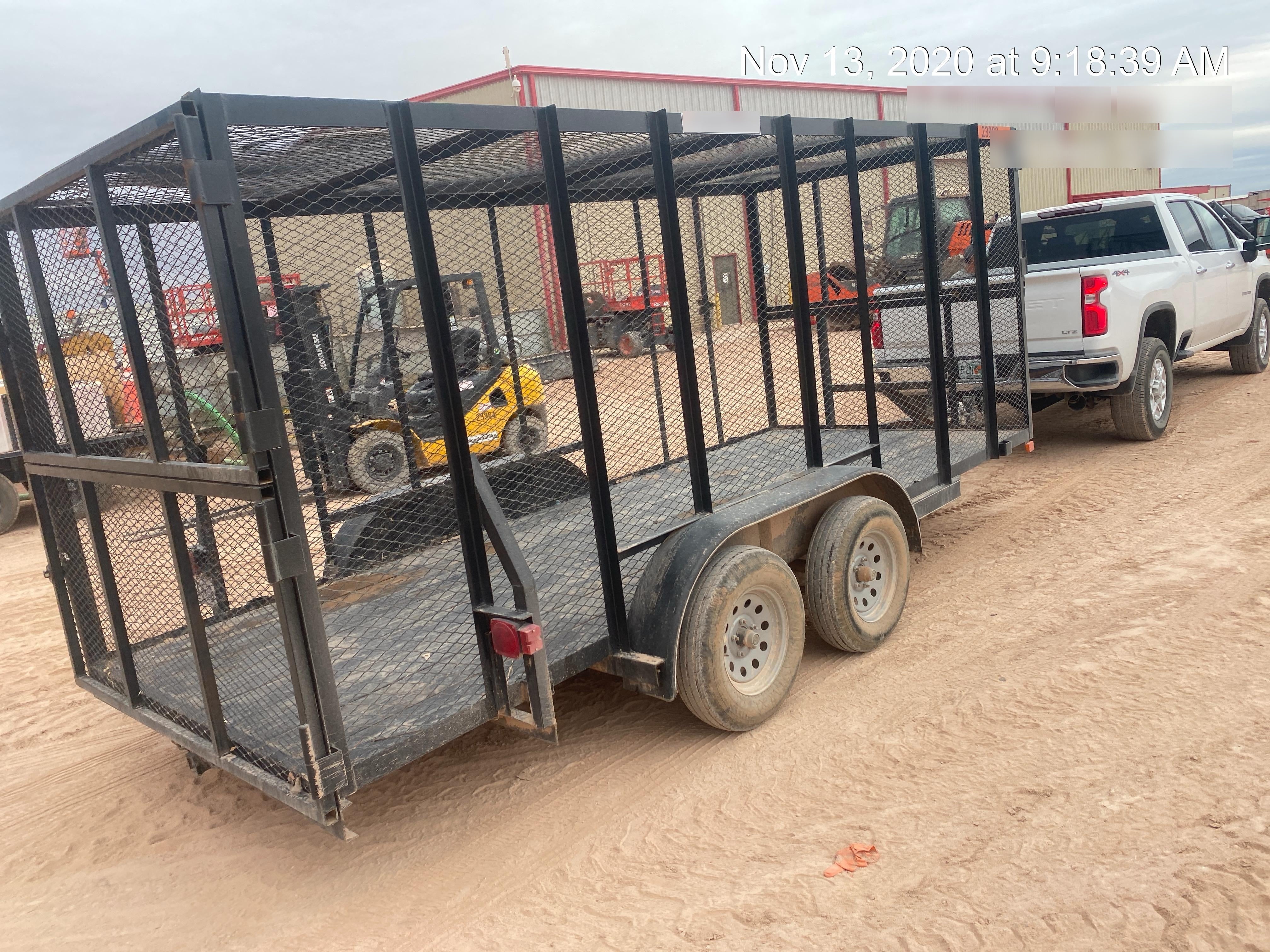 2019 CENTEX Trash Trailer
