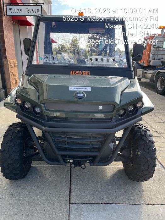 2021 Yanmar YU1000 Canopy, Steel Wheel, Poly WindShield, Beacon, Backup Alarm
