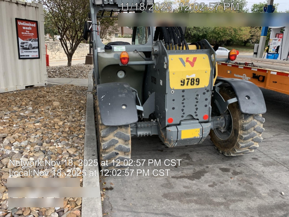 2018 Wacker Neuson TH627 Wacker Neuson TH627 Telehandler w/Canopy, Solid Tires, 48" Carriage and Forks