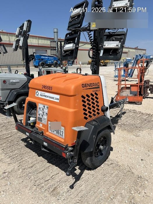 2024 Generac MLT2 Diesel, Flex Switch 120V Input, Powerzone Controller, 
(4) 320W LED Lights, 4kW Generator, 39.9 Gal Fuel Tank, 2" Ball, T3
