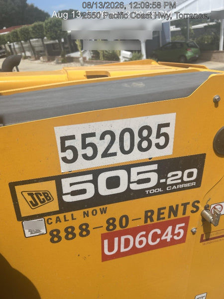2025 JCB 505-20TC