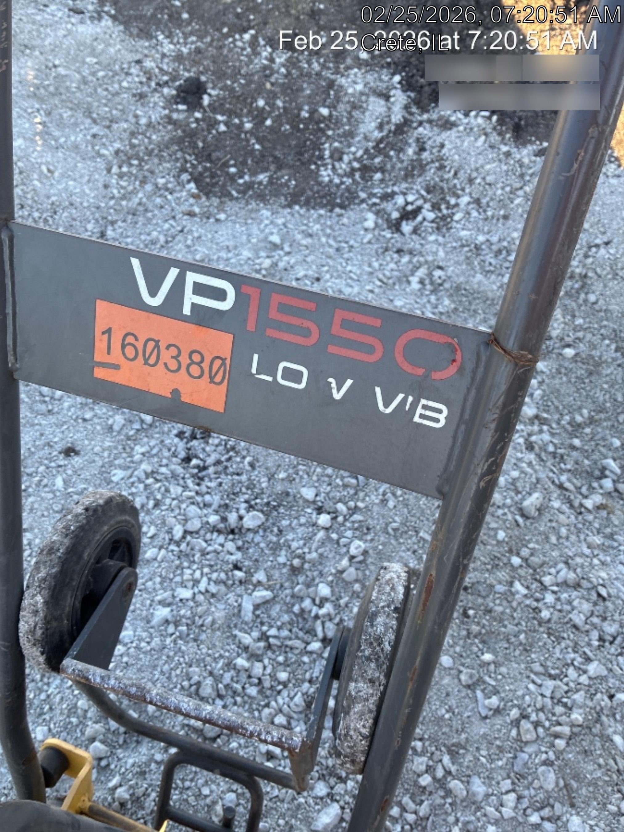 2021 WACKER NEUSON VP1550AW
