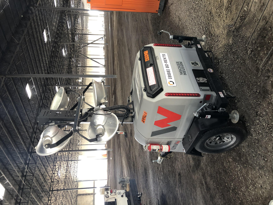 2019 Wacker Neuson LTV6L-MH Mobile Light Tower w/Fuel Level Sensor Installed