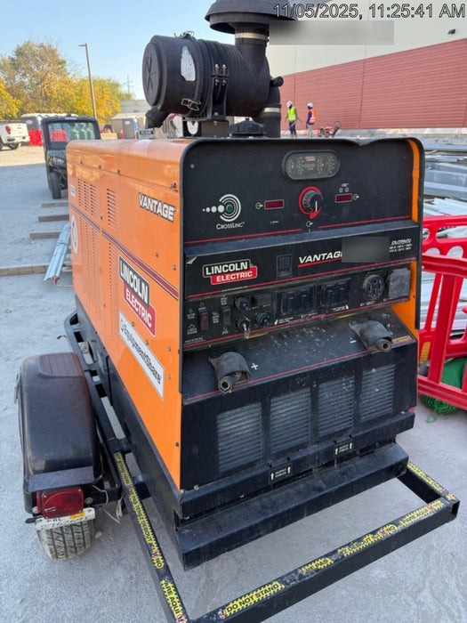 2021 Lincoln Electric Vantage 549X Ready Pak 3, ORANGE (includes trailer, cable rack, fender light kit)