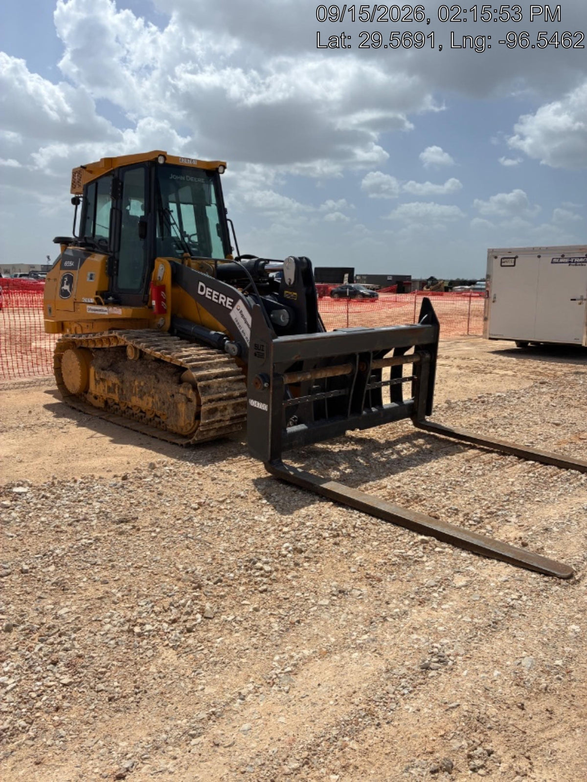2025 STEEL UNLIMITED 96" Carriage Track High Loader